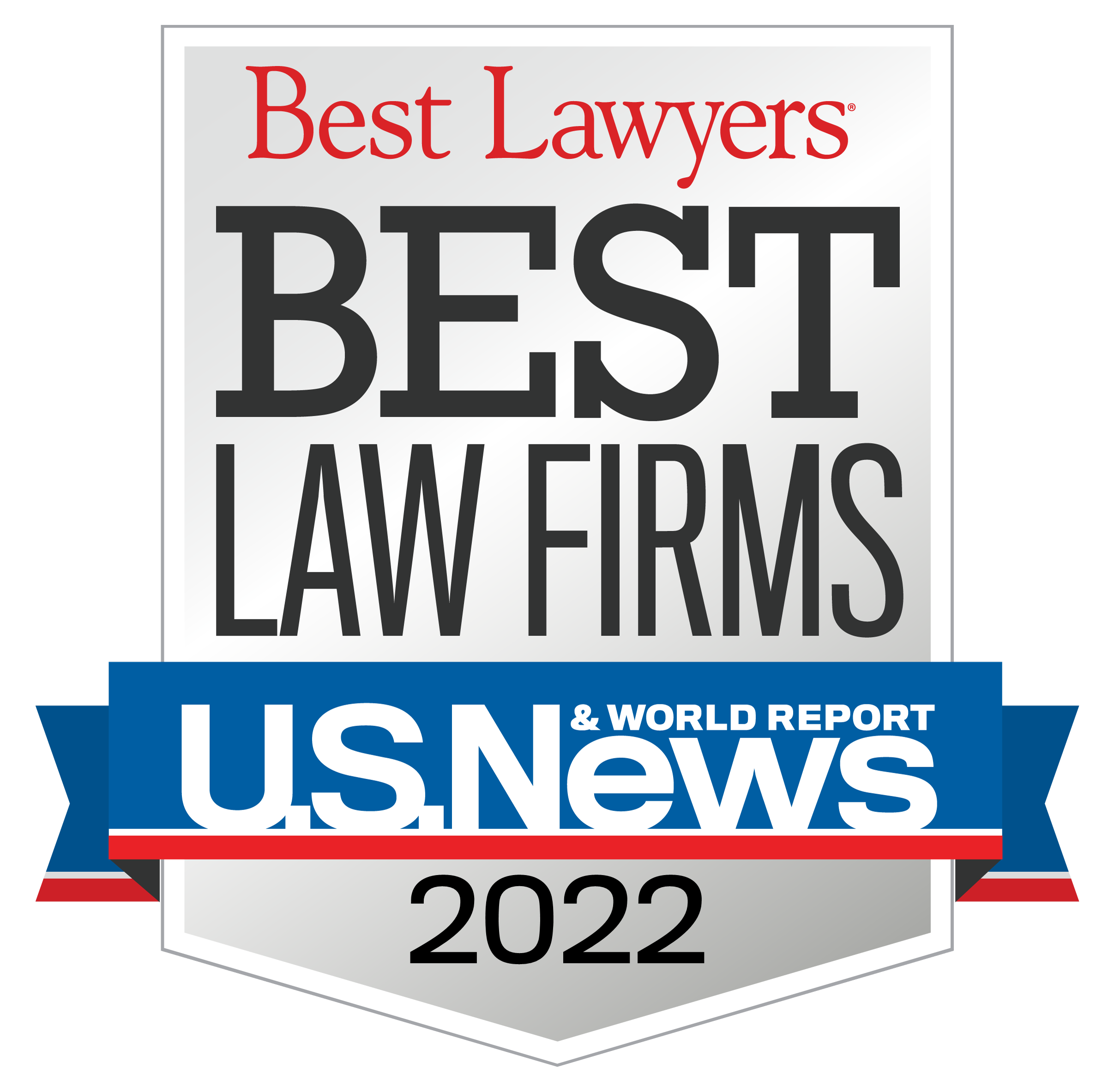 Best Law Firms 2022 Award; Criminal Defense & DUI